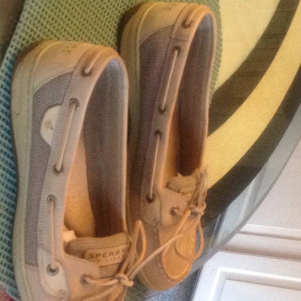 Sperry womans 11 topsider in tan - Picture 2 of 3